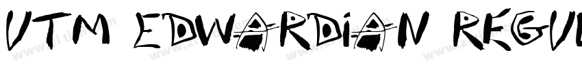UTM Edwardian Regula字体转换